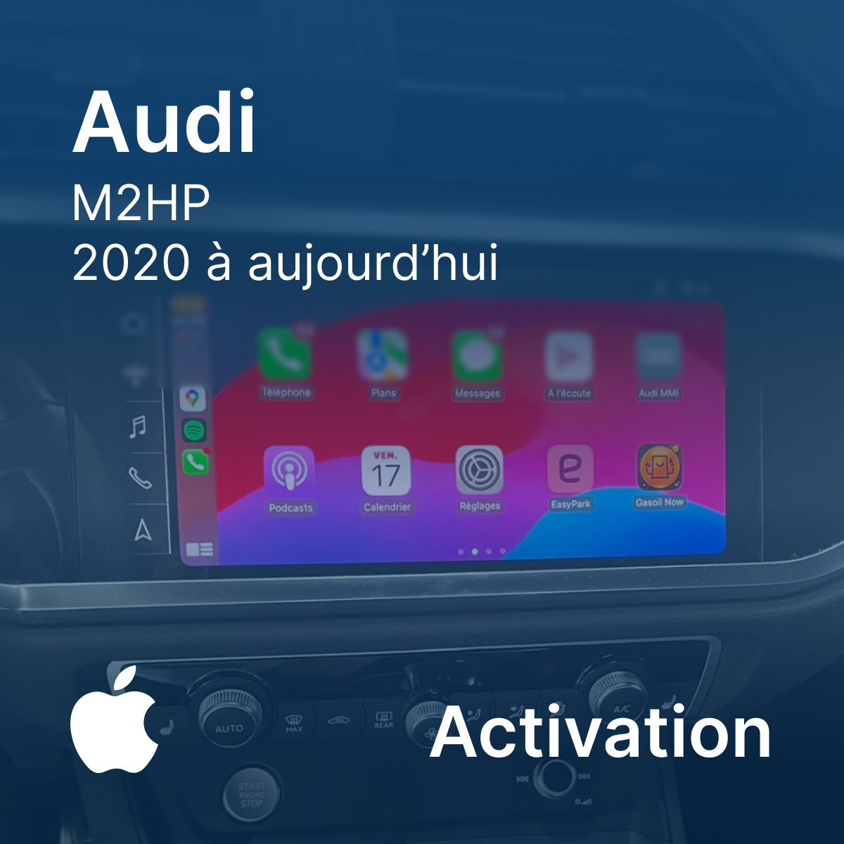 Activation Apple CarPlay | AUDI MH2P