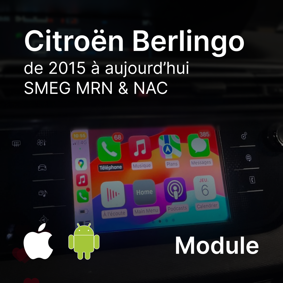 Module CarPlay & Android Auto | Citroën Berlingo