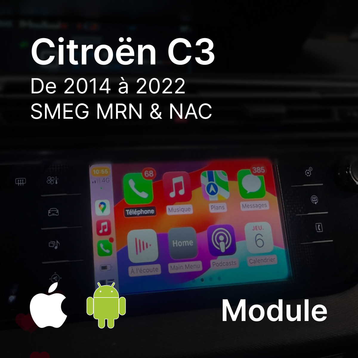 Module CarPlay & Android Auto | Citroën C3