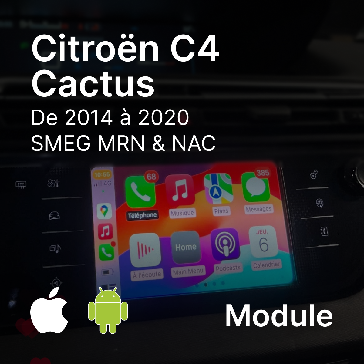 Module CarPlay & Android Auto | Citroën C4 Cactus