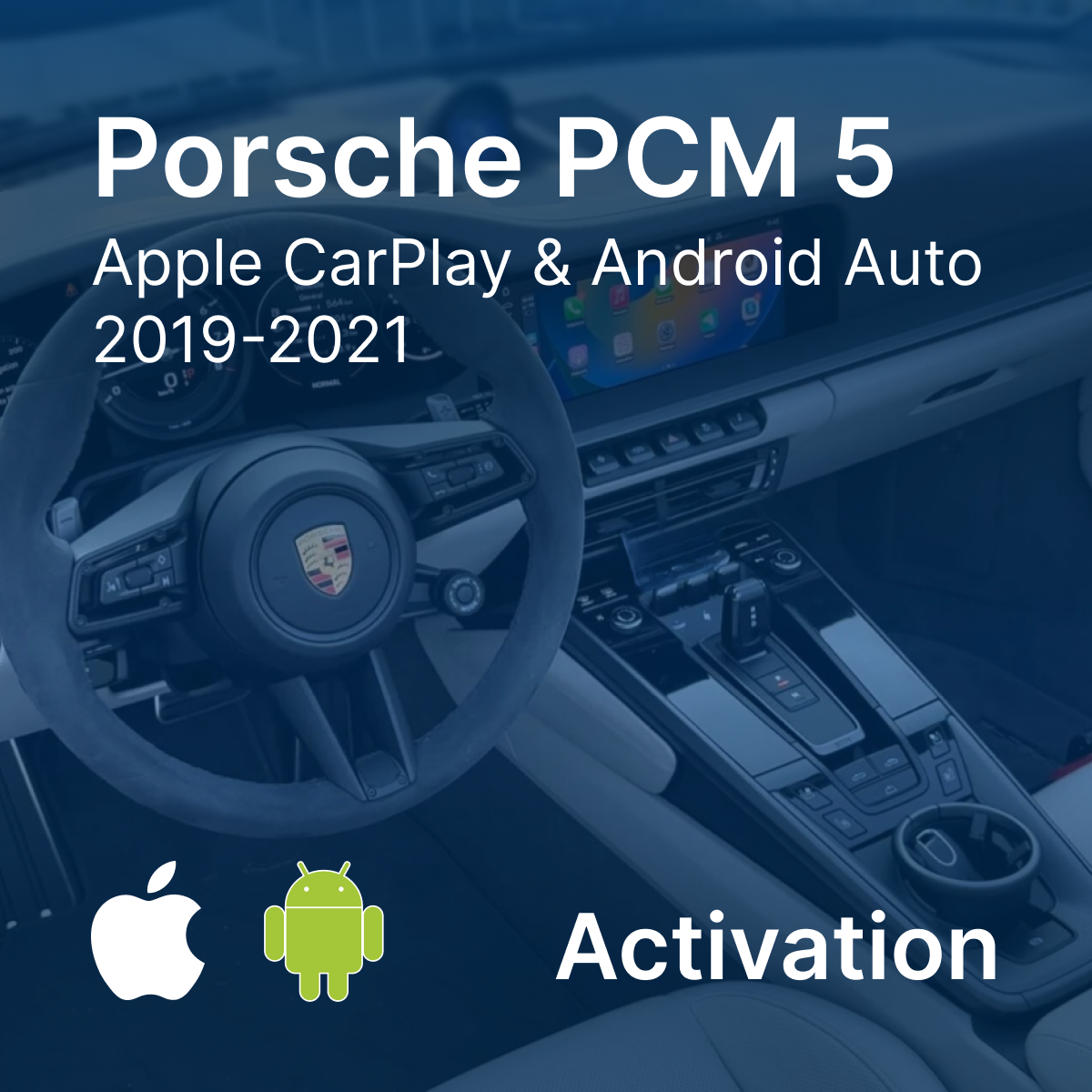 Activation Apple CarPlay & Android Auto | Porsche PCM 5