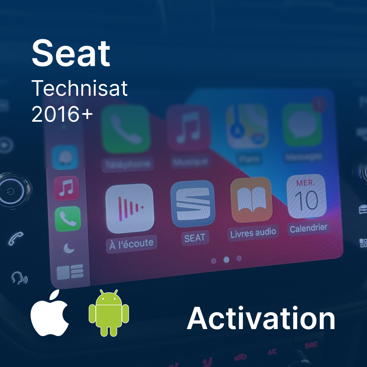 Activation Apple CarPlay | SEAT Technisat