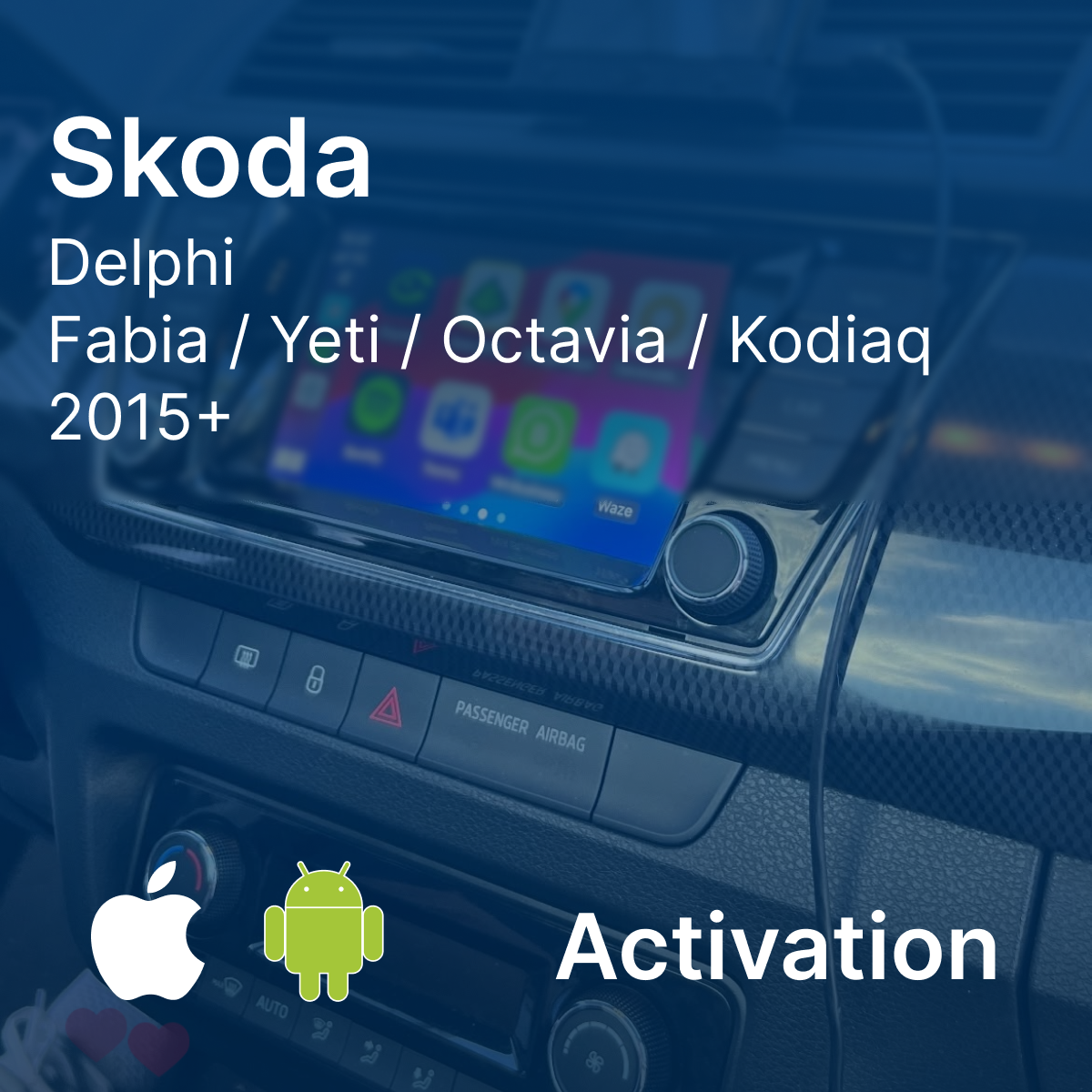 Activation Apple CarPlay | Skoda MST2 Delphi