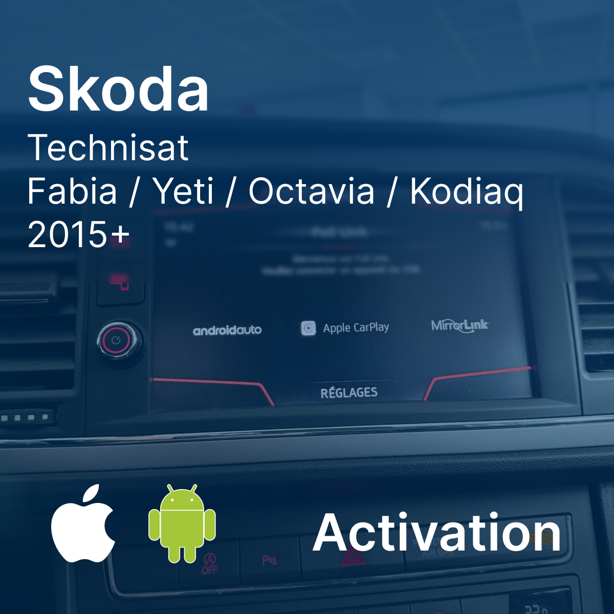 Activation Apple CarPlay | Skoda Technisat