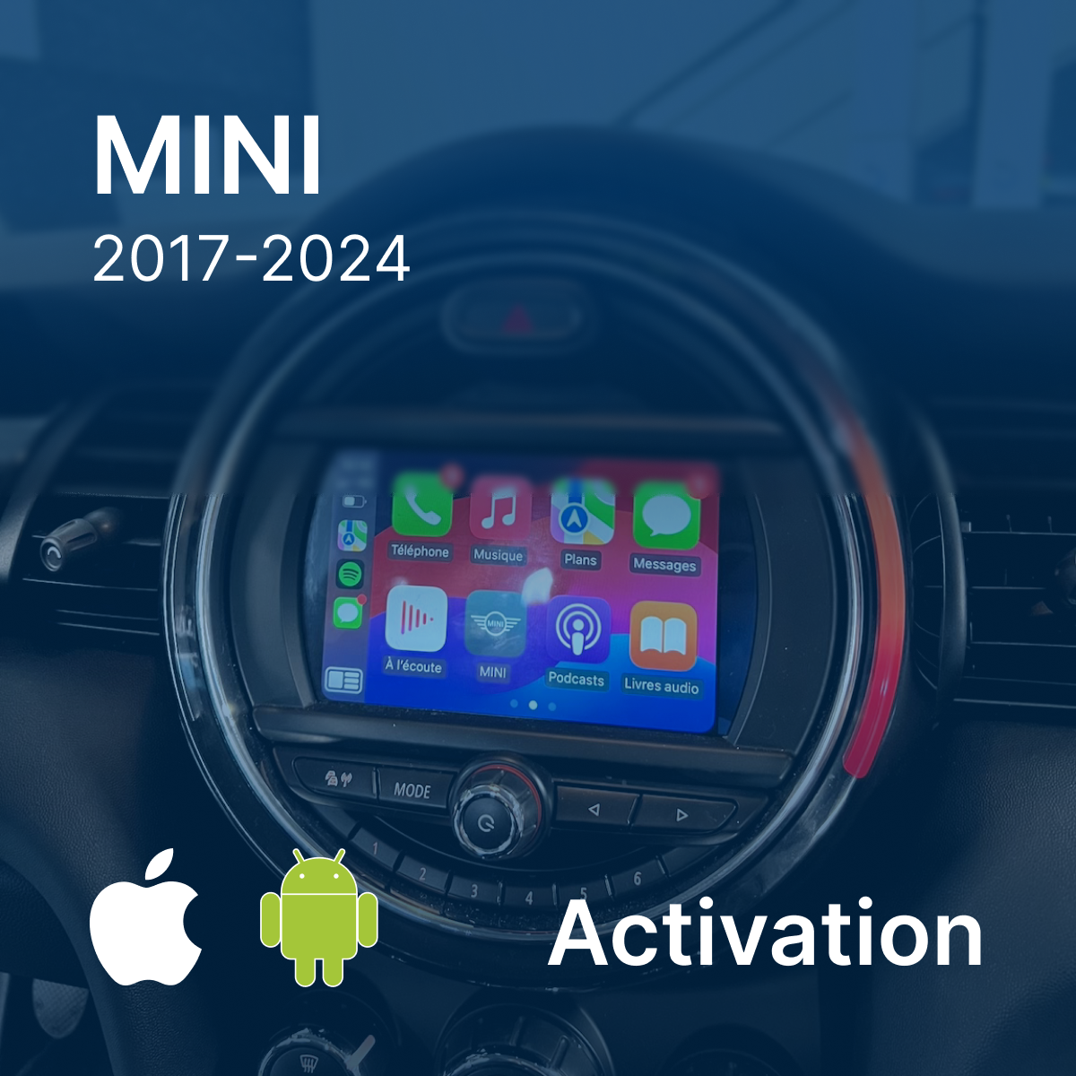 Activation Apple Carplay sans fil pour MINI | Système NBT EVO & WAY