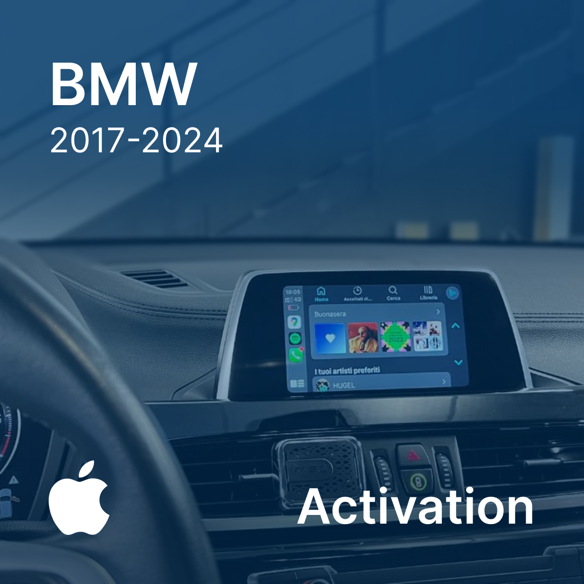 Activation Apple Carplay sans fil pour BMW | Système NBT EVO & WAY